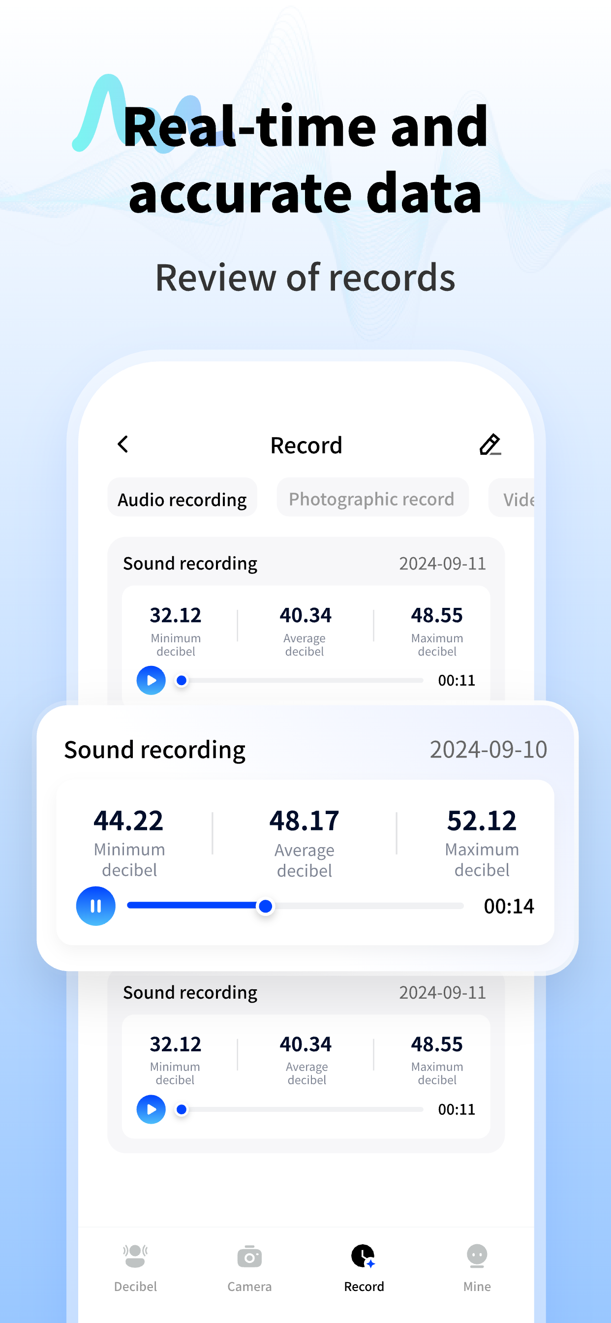 Decibel Meter Noise Detector screenshot 3