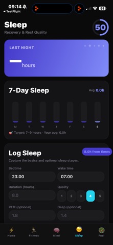 Vitality: Wellness Tracker screenshot