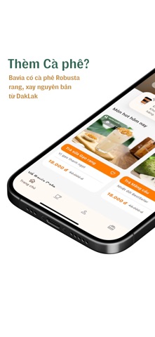 Bavia Coffee iPhone screenshot 2
