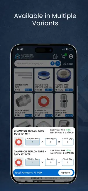 Master Sales Corporation screenshot 4