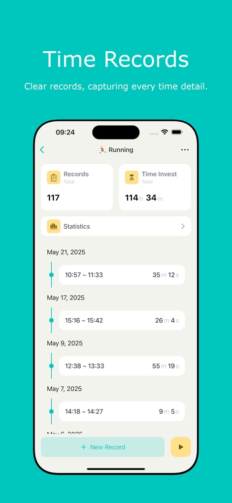 Hours: Time Log & Work Tracker - Productivity App | MWM