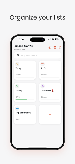 Simple To Do List - SwipeTask Screenshot 3 of 6