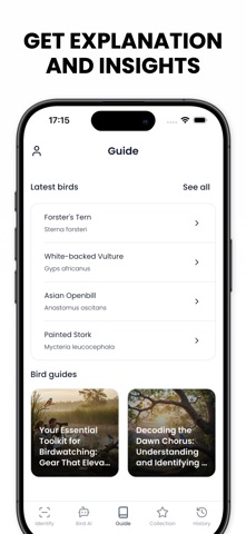 Bird Identifier AI - Birdby iPhone screenshot