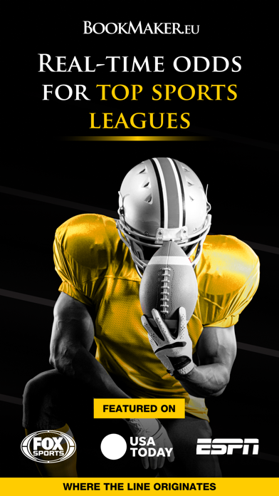 Bookmaker - Live Betting Odds Screenshot