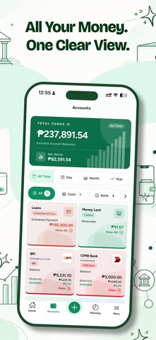 WorthBook: Money Manager iPhone screenshot 2