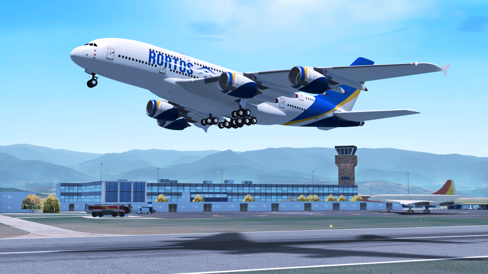 #1. RFS - Real Flight Simulator (iOS) By: RORTOS SRL