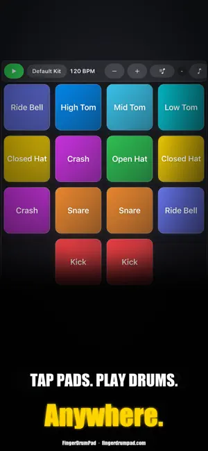 FingerDrumPad screenshot 1