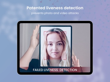 BioID Facial Recognition iPad screenshot
