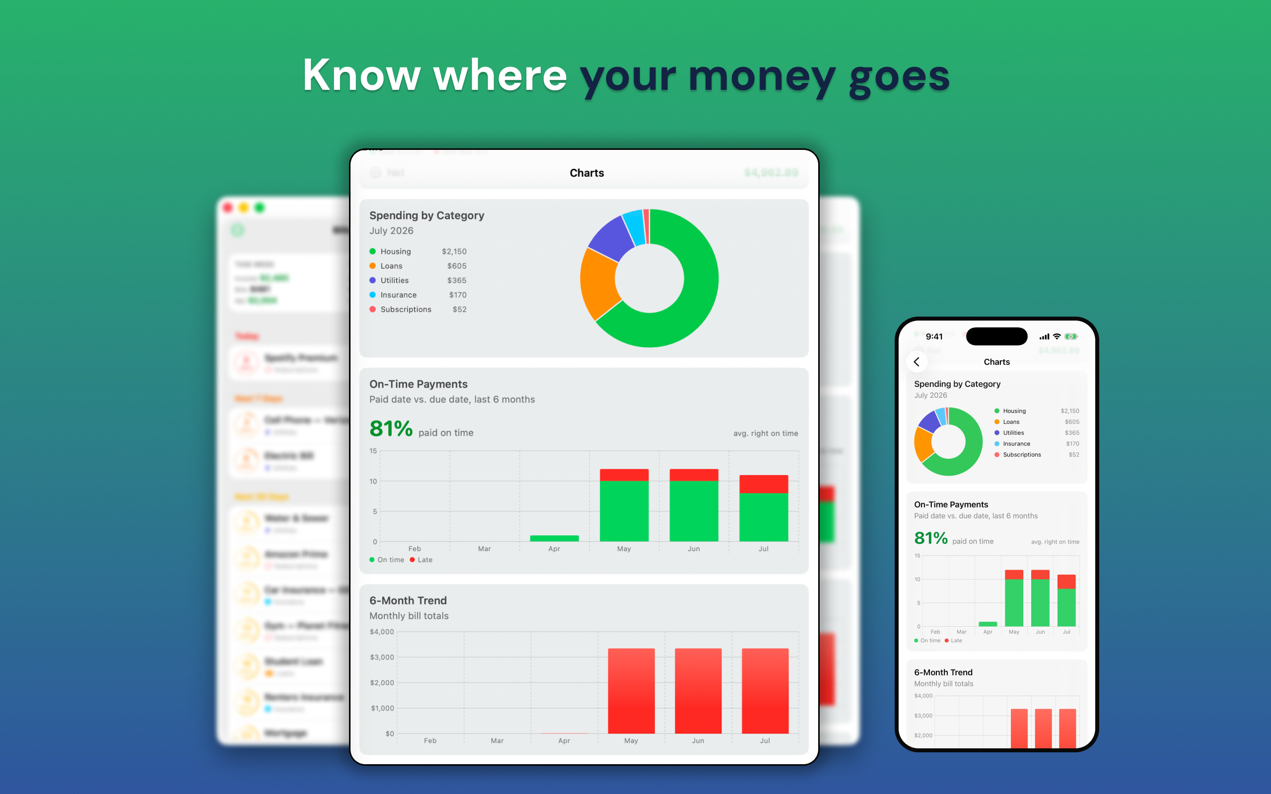 Bill Organizer, Tracker: Billo screenshot 16