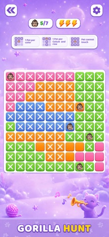 Meudoku Puzzmem: Cat Meowmi iPhone screenshot