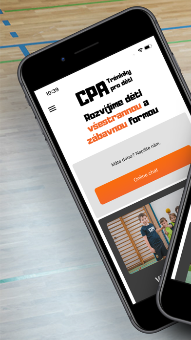 CPA - Tréninky pro děti Screenshot