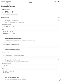 MakesSense: Math Solver screenshot 15