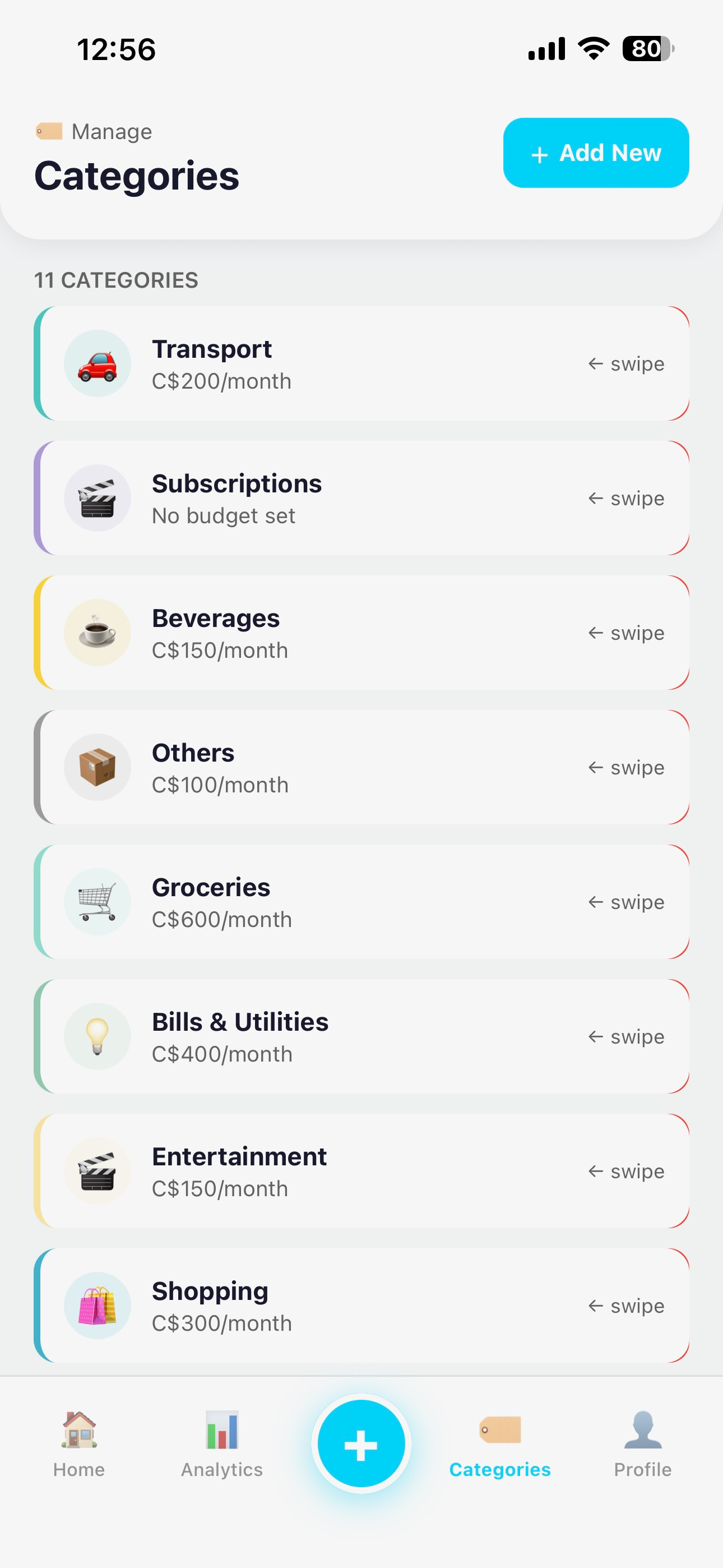 Expense Tracker - BudgetPal