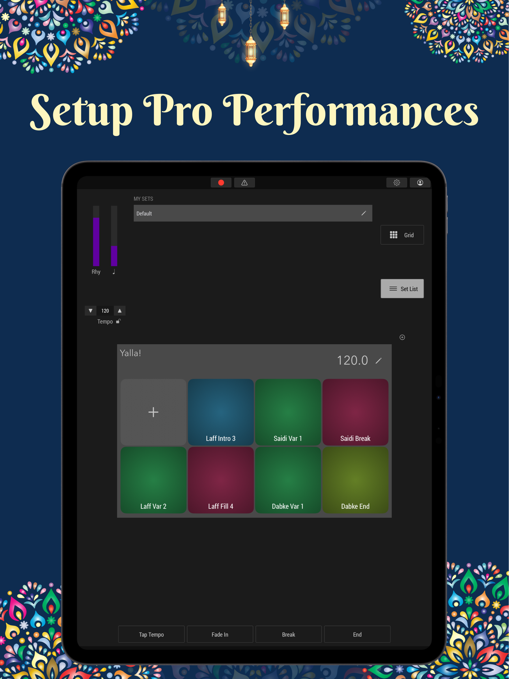 Darbuka Beats: Tabla Drum Pad