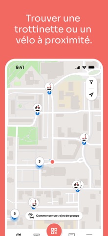 Voi – trottinettes et vélos iPhone screenshot 2