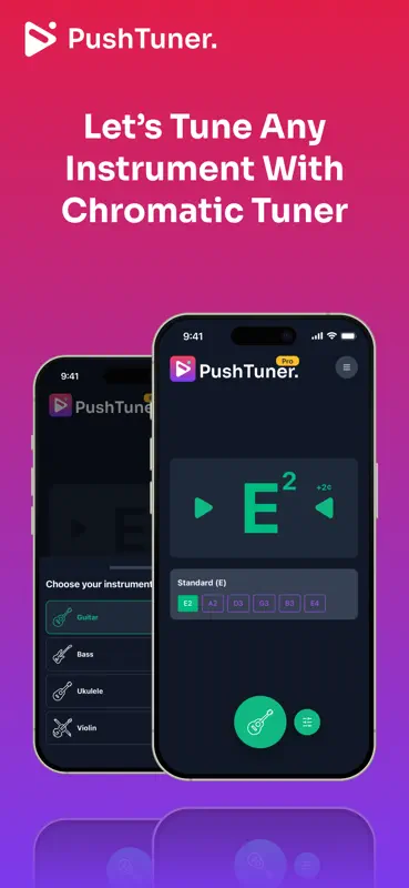 Afinador Guitarra: PushTuner screenshot 1 of 4