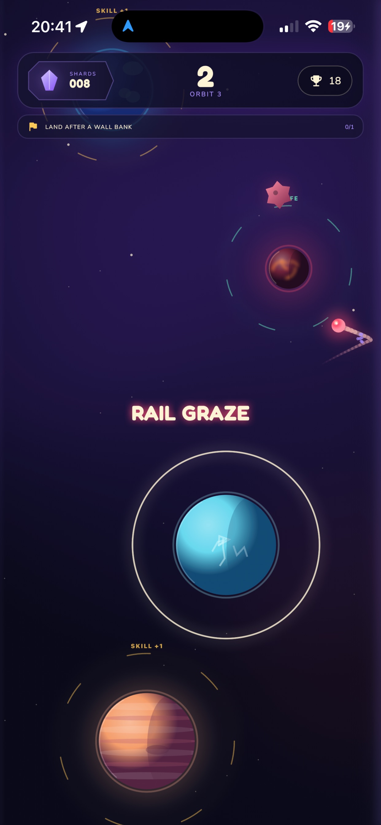 Screenshot 2 of Perihop - One Tap Orbit