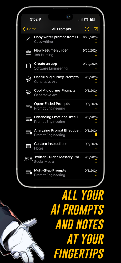 Promptler - AI Prompt Manager screenshot 2