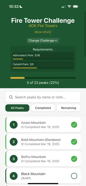 ADK Peak Tracker screenshot 3