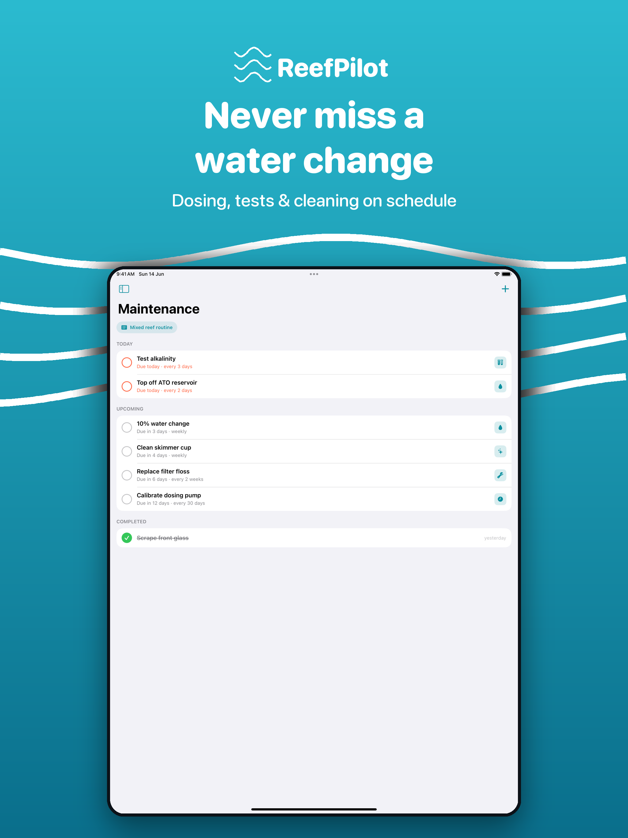 ReefPilot: Reef Tank Manager