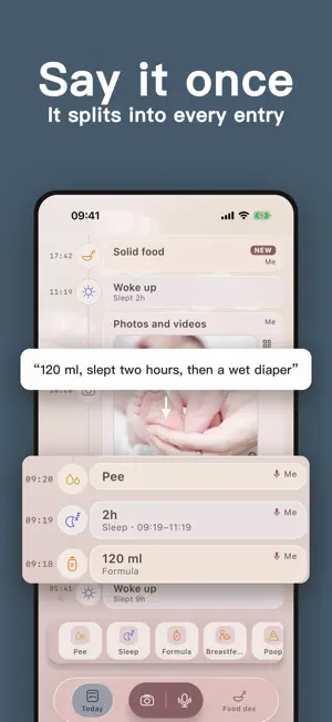 Deerly – Baby Tracker & Log screenshot 1