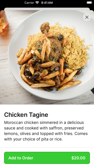 EZ Eatz by Yaya iPhone screenshot 3 - Food & Drink app