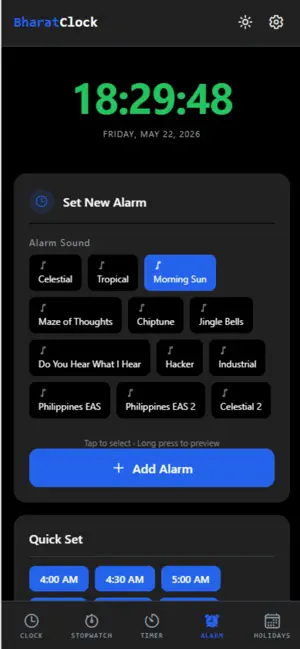BharatClock screenshot 1