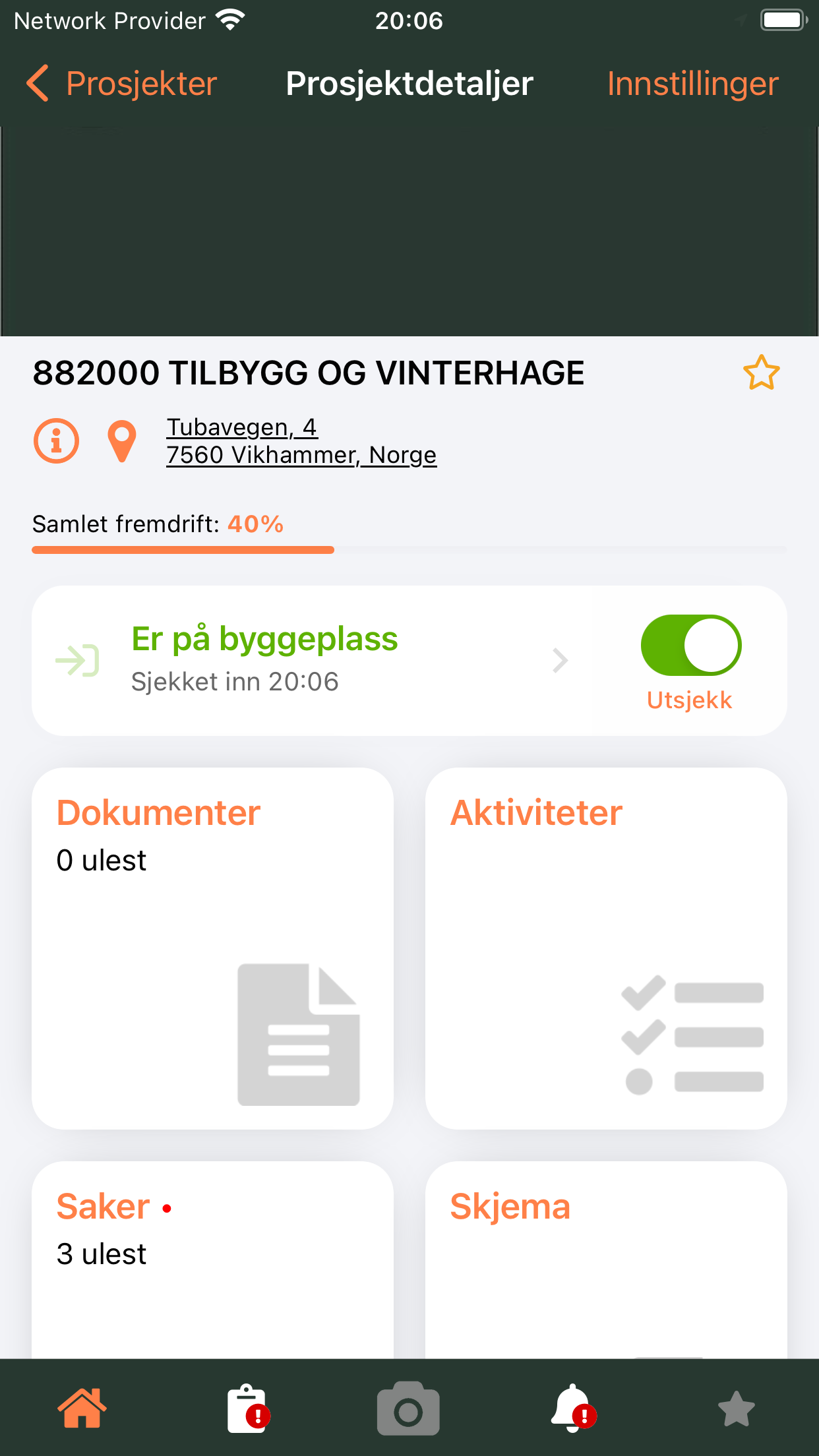 Steddy Byggeplass