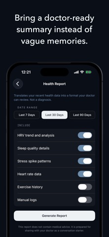 Sereno: AI Stress Tracker Screenshot 9 of 10