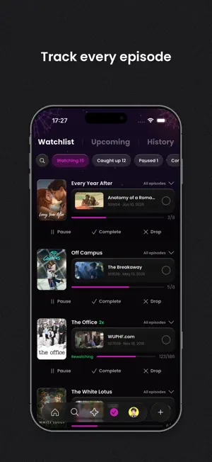 Seriesmate: TV Social Network screenshot 2