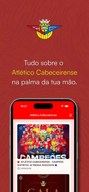 Atlético Cabeceirense App screenshot 1