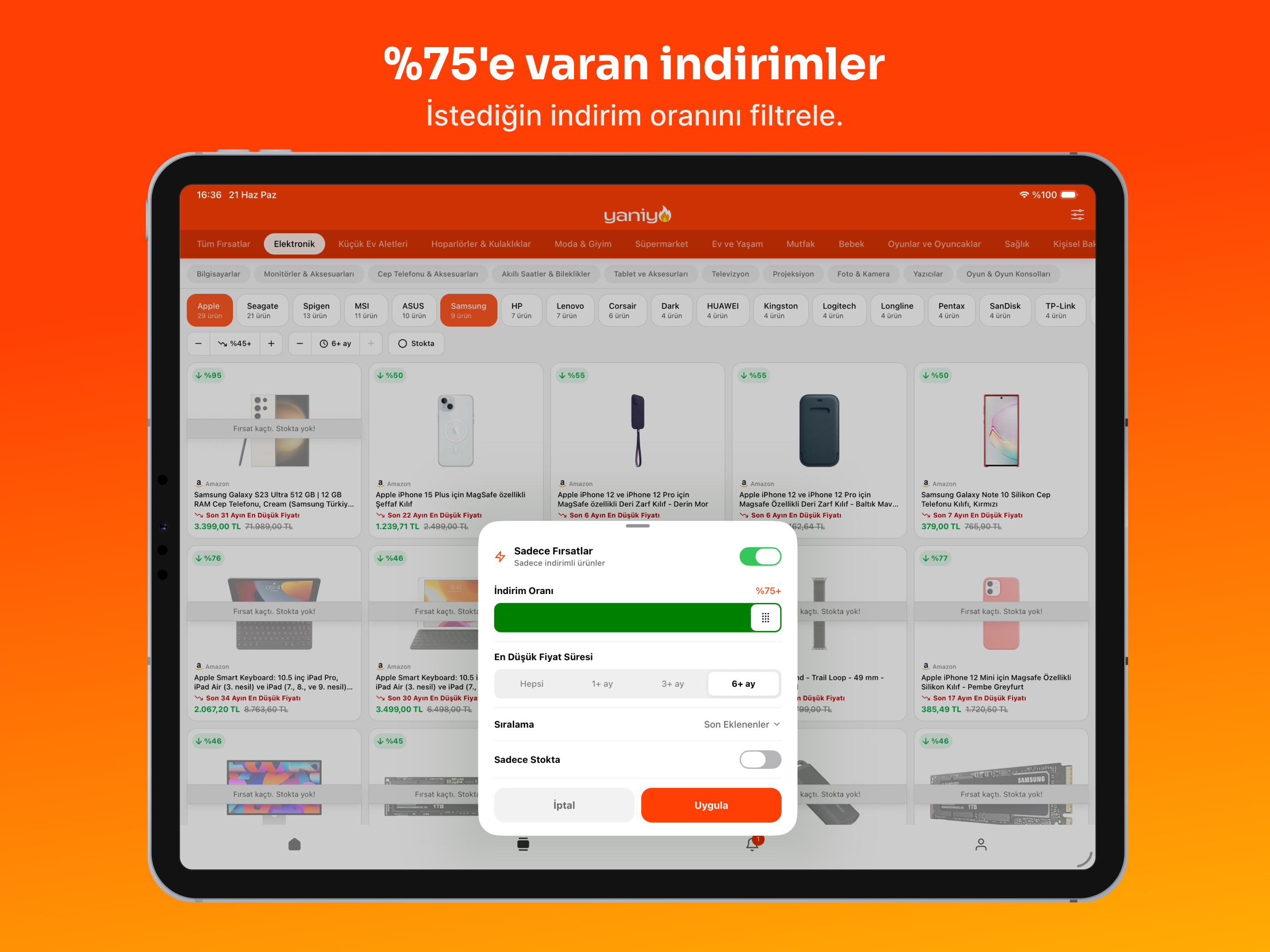 Yaniyo: Fiyat Takip & Fırsat screenshot 8