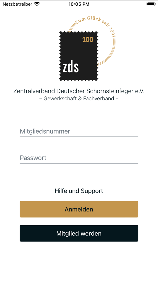 #1. ZDS (iOS) Podle: Zentralverband Deutscher Schornsteinfeger e.V. - Gewerkschaft & Fachverband -