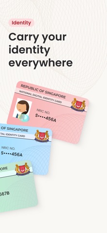 Singpass iPhone screenshot