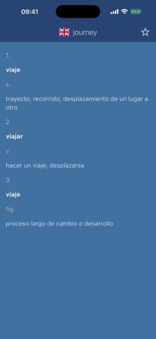 Inspan Multilingual Dictionary Screenshot 3 of 3