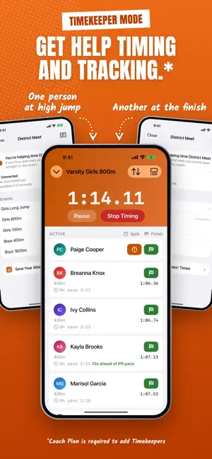 Track Team Timer screenshot 3
