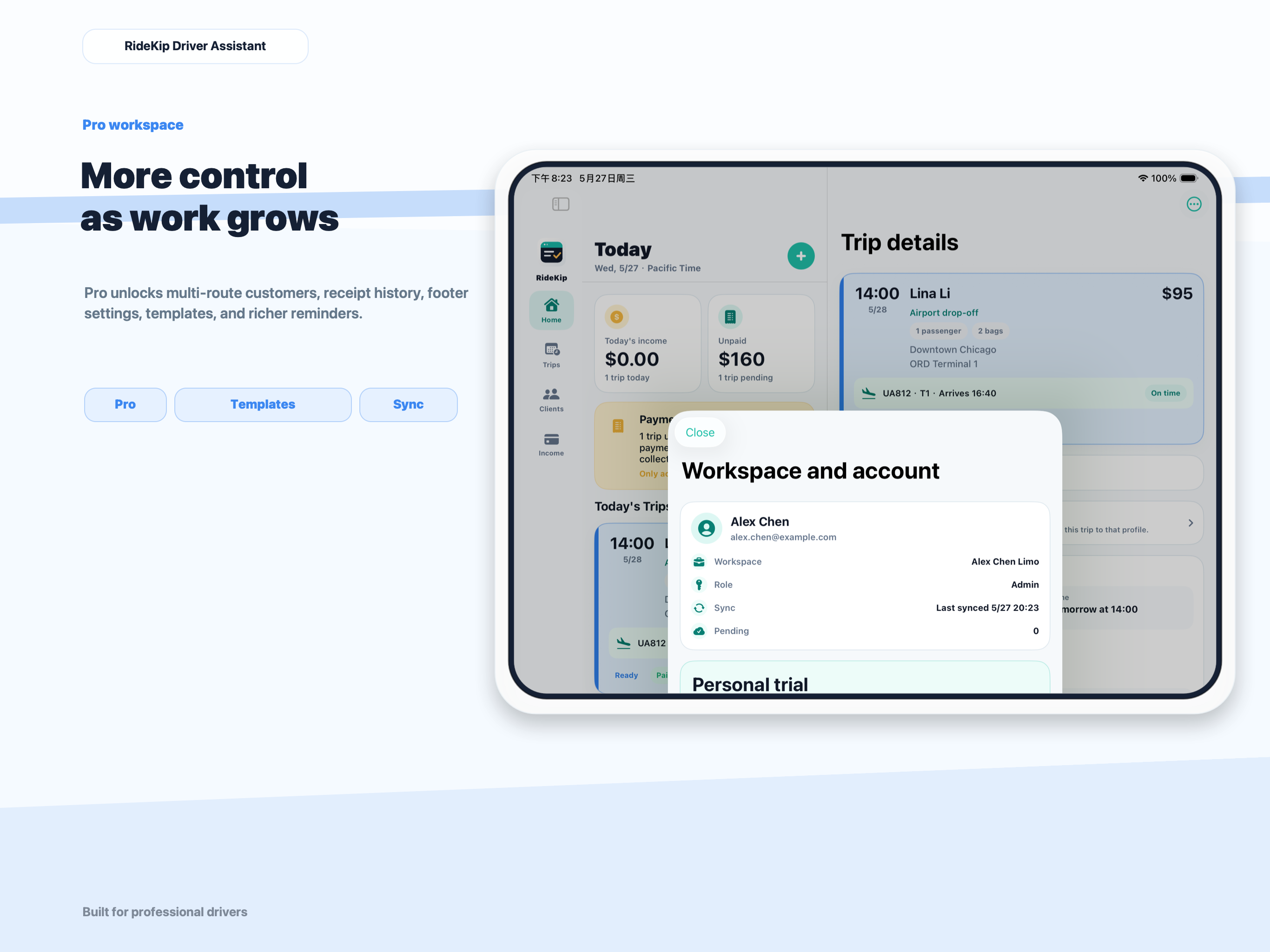 RideKip Driver Workspace screenshot 14