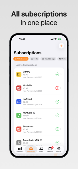 Split subscriptions - Shaggle Screenshot 2 of 7