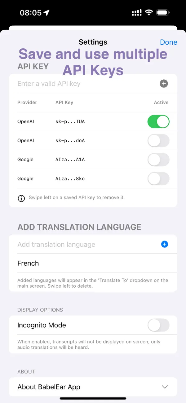 #3. BabelEar (iOS) بواسطة: KapTable AI Limited
