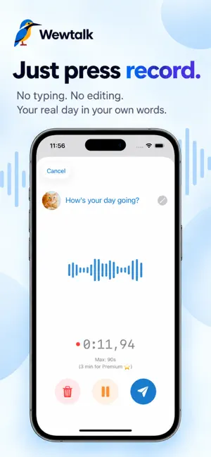 Wewtalk - Voice Social Network screenshot 2