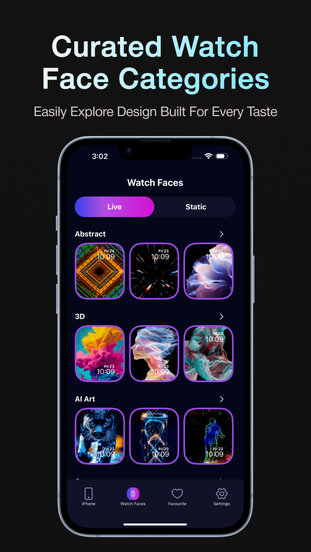 Nextface Watch Live wallpaper