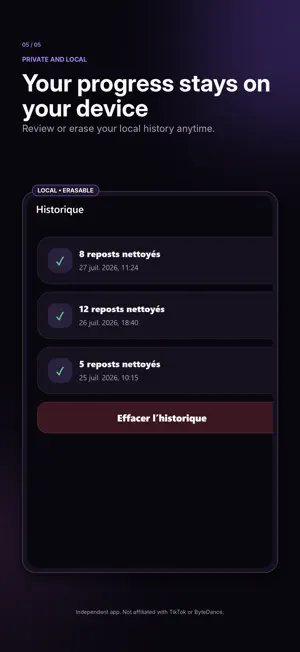 Repost Reset: Cleaner screenshot 3