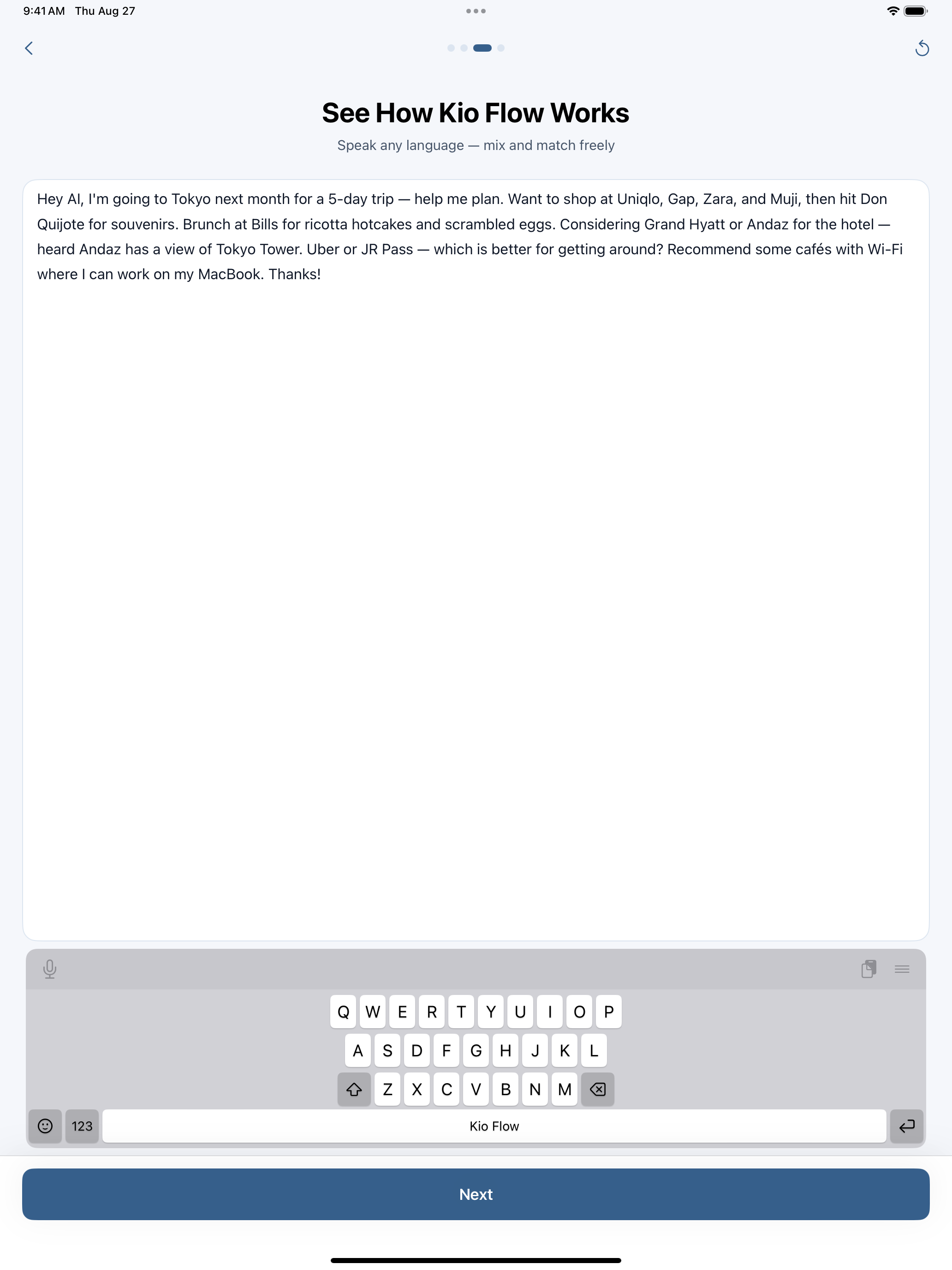 Kio Flow: AI Voice Keyboard screenshot 6