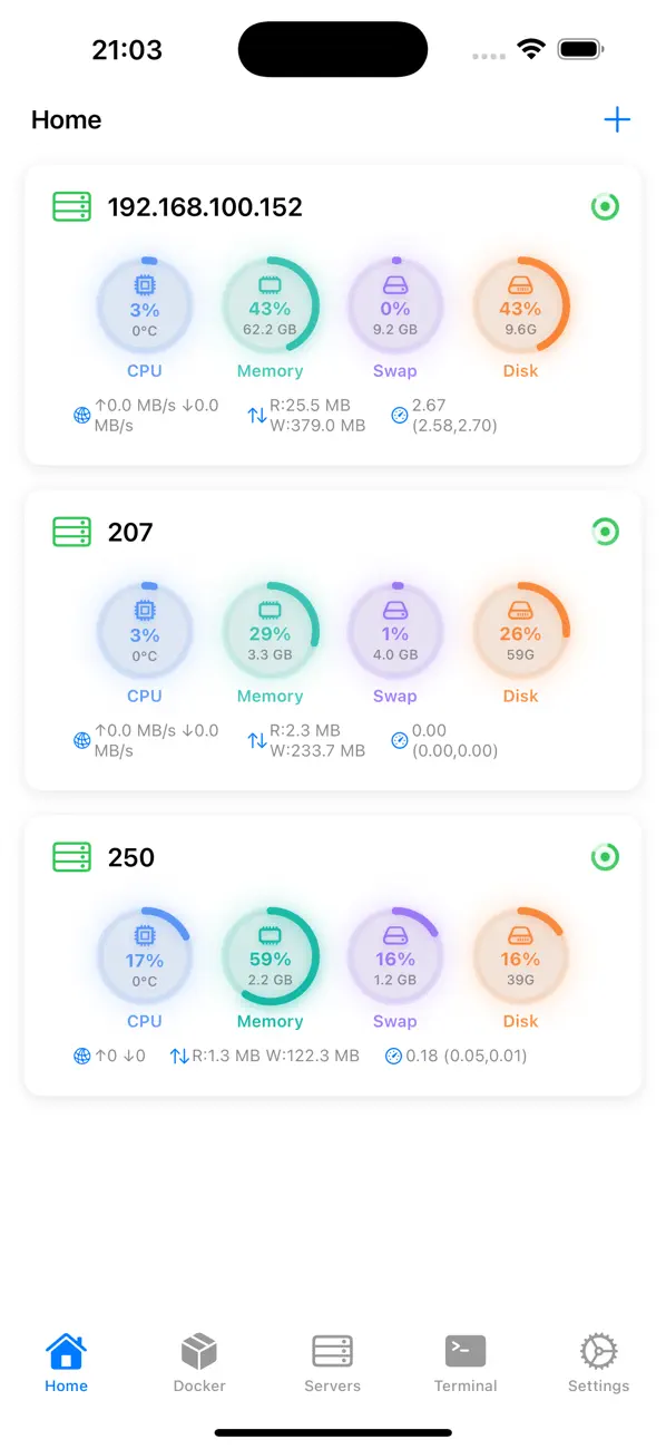 #1. ServerMonitor+ (iOS) Tekijänä: 俊宏 刘