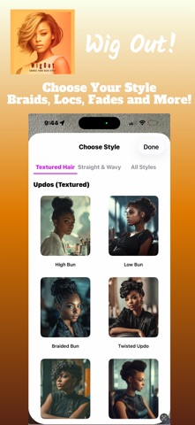 Wig Out App Screenshot 3 of 3
