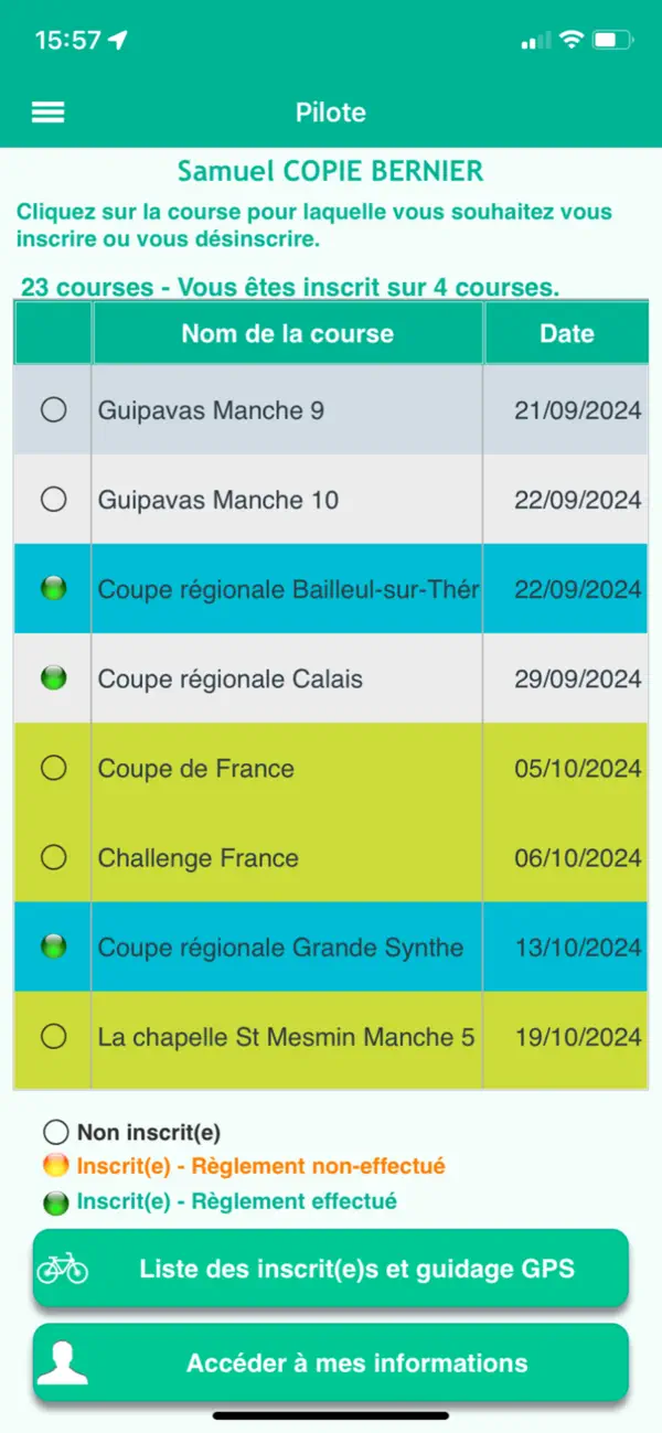 Screenshot #2 pour BmxCourses