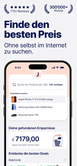 JOSEPHA - KI Preisvergleich iPhone screenshot 2