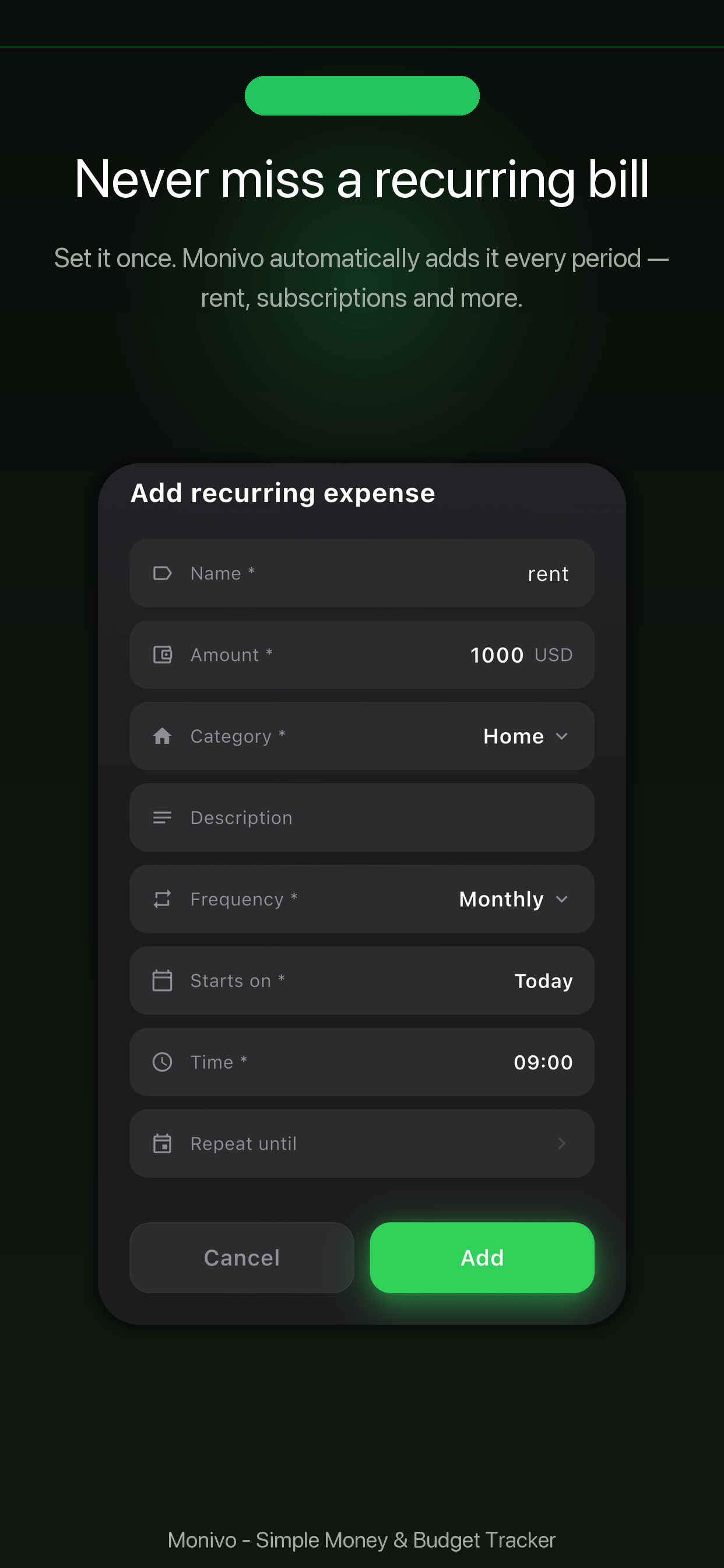 Monivo - Expense Tracker screenshot 8