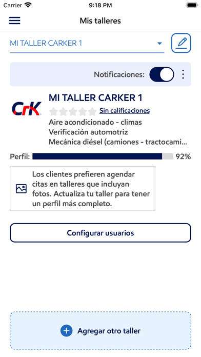 CarKer para Talleres Screenshot