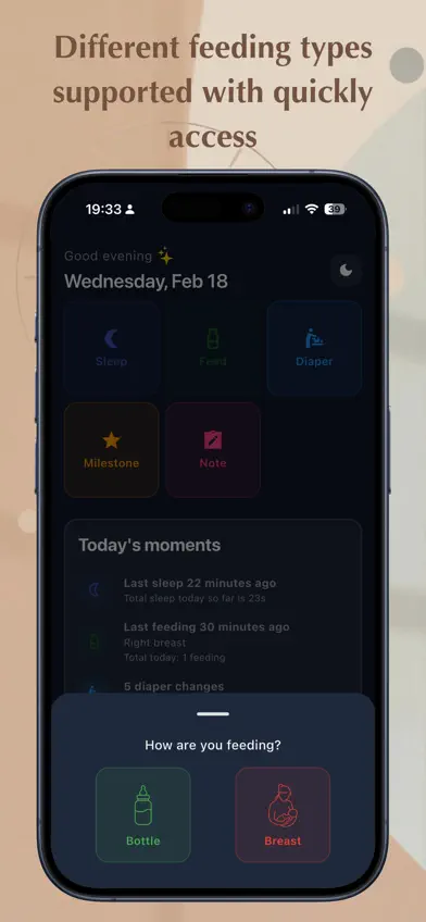Baby Journal: Activity tracker screenshot 3